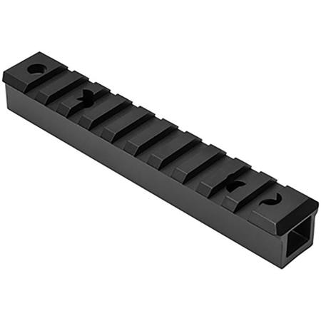 NcSTAR 4.7" Picatinny Tall Rail Mount for Ruger 10/22 Receiver, Black