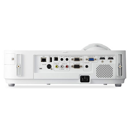 NEC NP-M353WS WXGA Short Throw DLP Projector, White