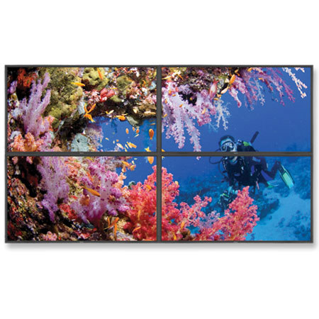 NEC P552-TMX4D 55" 2x2 TileMatrix Digital Video Wall Solution