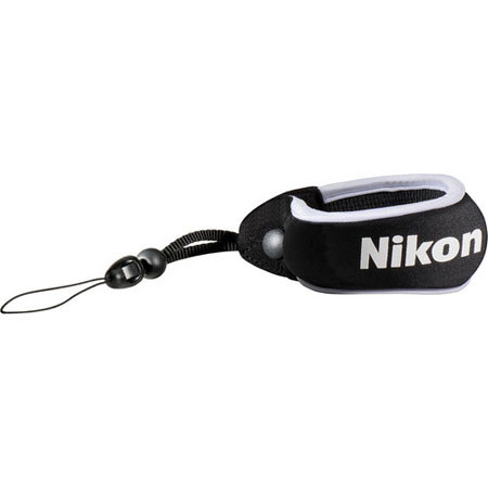 Nikon Coolpix Floating Strap, for Waterproof Cameras, Black