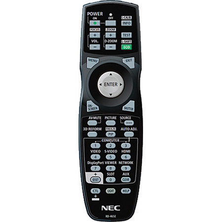 NEC Remote Control for Projectors
