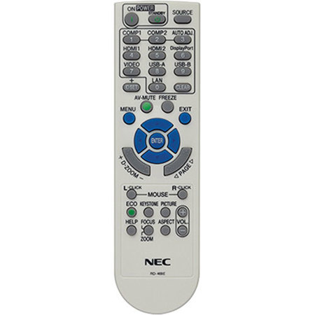 NEC Remote Control for NP Series Projectors