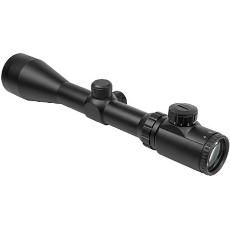 NcSTAR 3-12x50 Euro Series Riflescope, Red/Green Illum Mil-Dot Ret, 30mm Tube