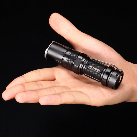Nitecore SmartRing Tactical SRT3 Defender Multi-Color LED Flashlight, Black