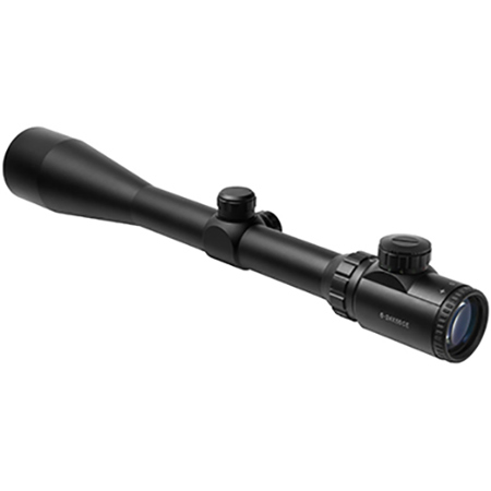 NcSTAR 6-24x50 Euro III Riflescope, Red/Green Illum Dot+Plex Reticle, 30mm Tube