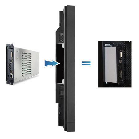 NEC V651-PC 65" Digital Signage Solution with V651 & Single Board Computer
