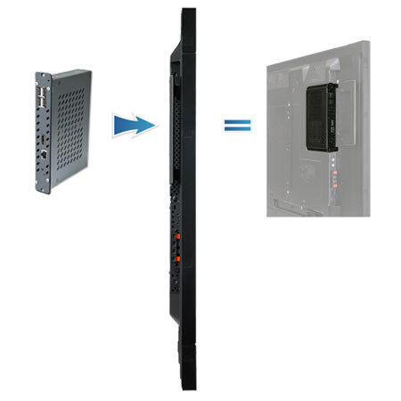 NEC X462S-PC 46" Digital Signage Solution with X462S & Single Board Computer