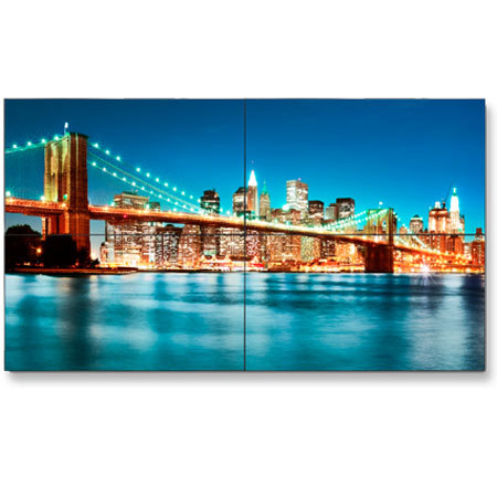 NEC X463UN-TMX4P 46" Ultra-Narrow 2x2 TileMatrix Video Wall Solution