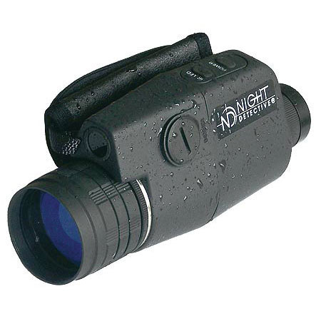 Night Detective Argo 3 Night Vision Monocular 3x 100% Waterproof Black (Gen 1+)