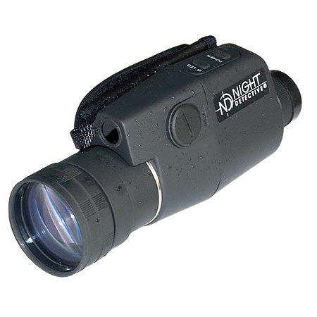 Night Detective Argo 5 Night Vision Monocular, 5x, 100% Waterproof, Black (Generation 1+ Image Intensifier Tube)