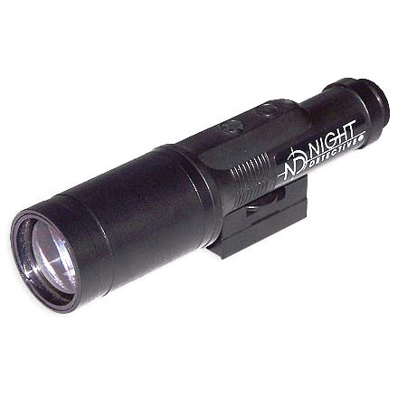 Night Detective IR Illuminator for Night Vision Devices, 250 Yards / 805nm, Black