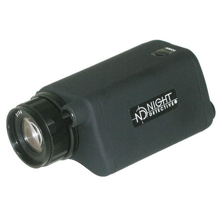 Night Detective Rider 3 Night Vision 2.5x Monocular with IR Illuminator, Black (Generation 1+)