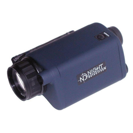 Night Detective Rider 3 Night Vision 2.5x Monocular with IR Illuminator, Blue (Generation 1+)