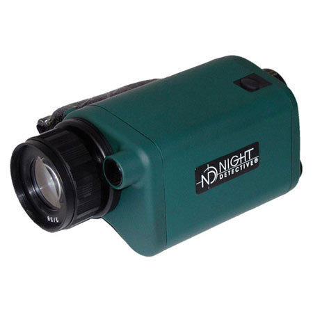 Night Detective Rider 3 Night Vision 2.5x Monocular with IR Illuminator, Green (Generation 1+)
