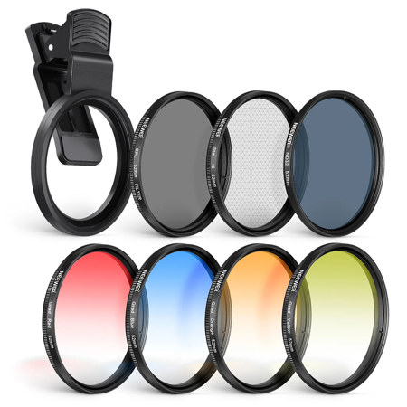 Neewer Clip-On Filters Kit for Phone and Camera, 7-Pack