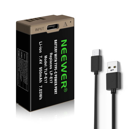 Neewer LP-E17 7.03Wh 7.4V 950mAh Lithium-ion Battery