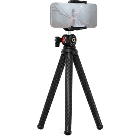 Neewer TP34 Flexible Tripod with Ball Head and Bluetooth Remote