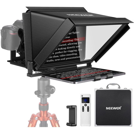 Neewer X12 14" Tablet Teleprompter with RT-110 Remote
