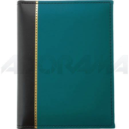 Neil Enterprises Two Tone Album, 24-4x6" Photos, Green with Black Binding