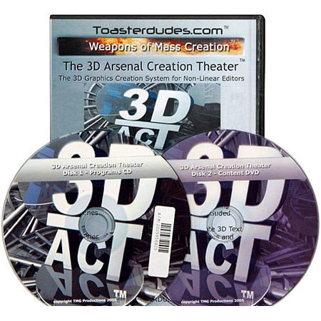 NewTek 3D Arsenal Creation Theatre Software, Macintosh