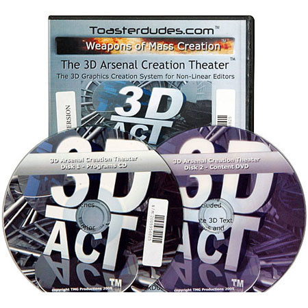 NewTek 3D Arsenal Creation Theatre Software for Windows