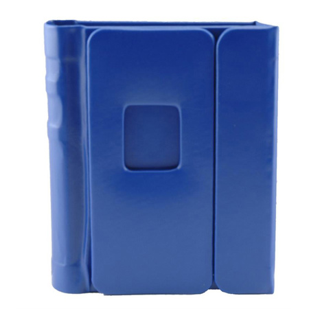 Neil Enterprises Overlapping Cover Blue Album, 24 4x6in