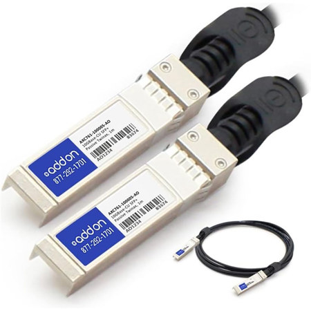 Netgear 3.3' Passive 10Gbps SFP+ Direct Attach Cable, Black
