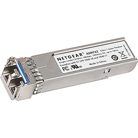 Netgear ProSafe AXM762 10GBase-LR SFP+ LC GBIC 1-Mode Fiber Optical Transceiver