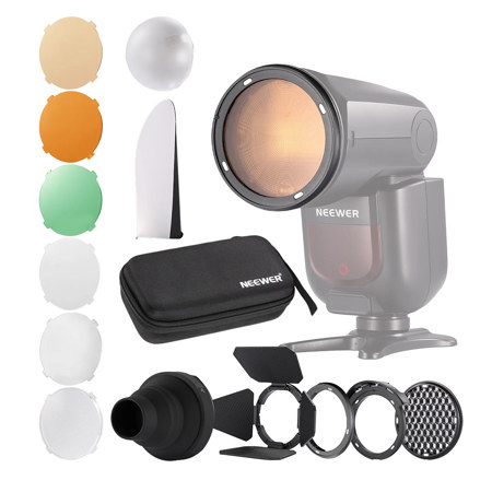 Neewer CRM2 Magnetic Accessory Kit for Z1 and Z2 Series Round Head Flashes