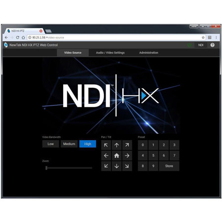 NewTek NDI|HX Upgrade for Sony Cameras, Download