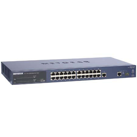 Netgear FS726TNA ProSafe 24-Port 10/100 Smart Switch