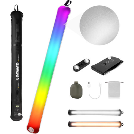 Neewer BASICS GC30C 3' 30W Handheld Inflatable RGB LED Fill Light Wand