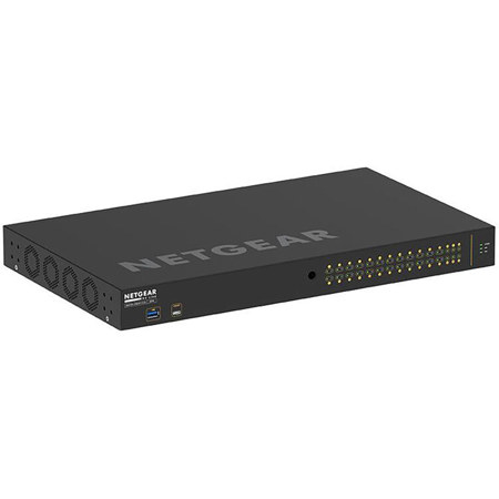 Netgear AV Line M4250-26G4F-POE+ 24-Port PoE+ GbE Managed Network Switch