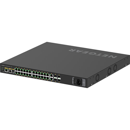 Netgear AV Line M4250-26G4XF-PoE+ 30-Port 480W Managed Switch