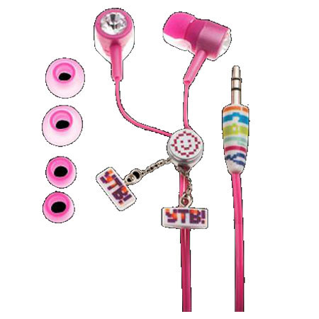 Ihip Digital ICF10152PK iCarly Pink Earbud