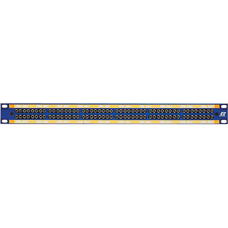 Neutrik MA96-1D Bantam Patch Blue Front Panel
