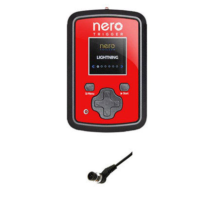 Miops Nero Trigger Body with MT-N1 Cable for Nikon Cameras, Red