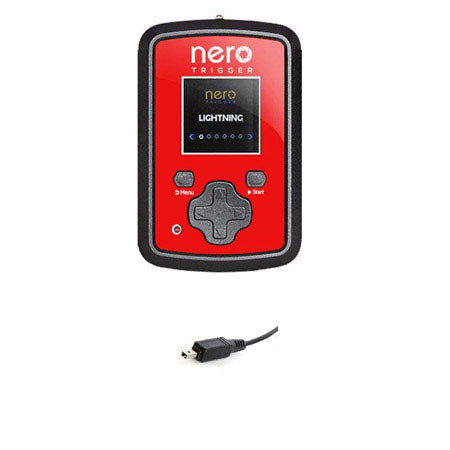 Miops Nero Trigger Body w/MT-N2 Cable f/Nikon D70 & D80 DSlR Cameras, Red