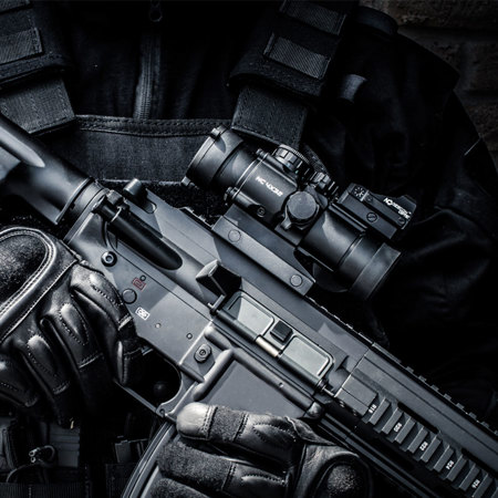 Newcon Optik Back-Up Red Dot Sight for NC 4x32 and NC 6x50 Tactical Sights