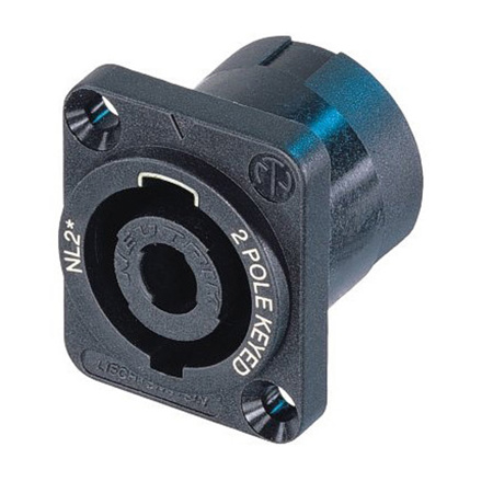 Neutrik NL2MP SpeakON 2-Pole Male Chassis Connector
