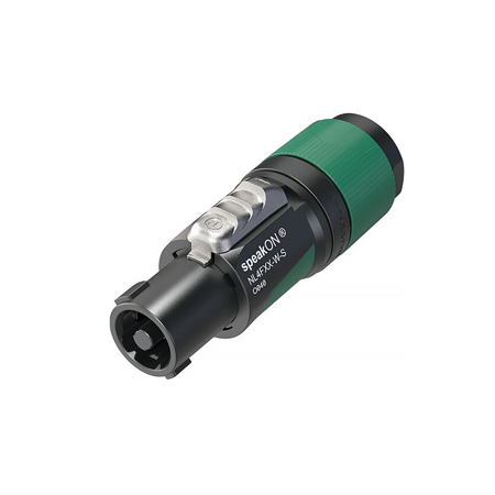 Neutrik NL4FXX-W-S 4 Pole speakON Connector for Cable Diameters 6 to 12mm