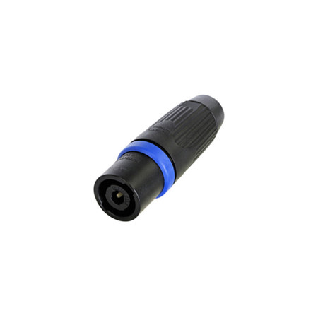 Neutrik NLT4MXX-BAG STXX Series 4-Pole SpeakON Male Connector, Black Housing