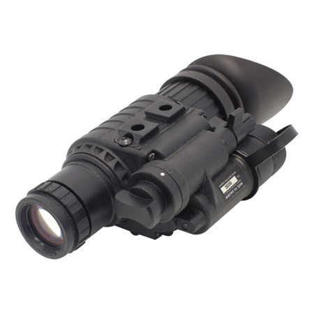 Newcon Optik NVS 14 1x Gen 3 IIT Autogated Night Vision Monocular, Helmet/Head/Weapon Mountable, 1m Waterproof, Black&White Image