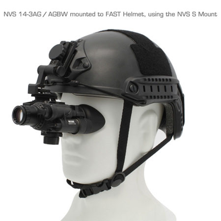 Newcon Optik NVS 14 1x Gen 3 Autogated Night Vision Monocular, Black&White Image