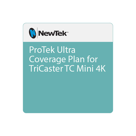 NewTek Protek Ultra 1 Year Coverage Plan for TC Mini 4K with Spark IOs