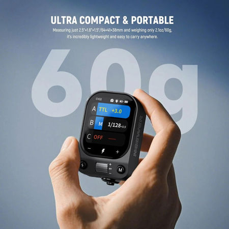 Neewer QZ-S Touchscreen TTL Wireless Flash Trigger for Sony 10107859EU