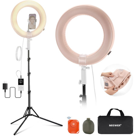 Neewer RA14B 14" 35W Inflatable Bi-Color LED Ring Light Kit