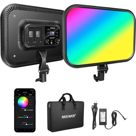 Neewer RGB168 60W RGBWW LED Video Panel Light
