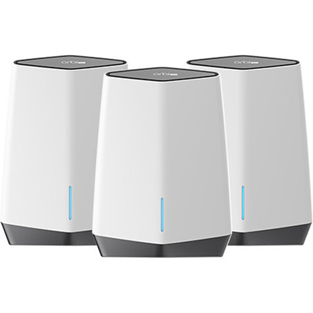 Netgear Orbi Pro SXK30B3 AX1800 Dual-Band Wi-Fi 6 Mini Mesh System with Router + 2 Satellite