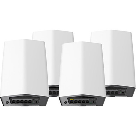 Netgear Orbi Pro SXK80B4 AX6000 Tri-Band Wi-Fi 6 Mesh System, Router+3 Satellite